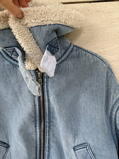 WINDSOR. Navy blue cashmere blazer. T 38