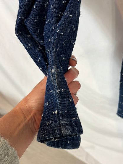 BIMANI. Pantalón denim plumeti T.36(tara)