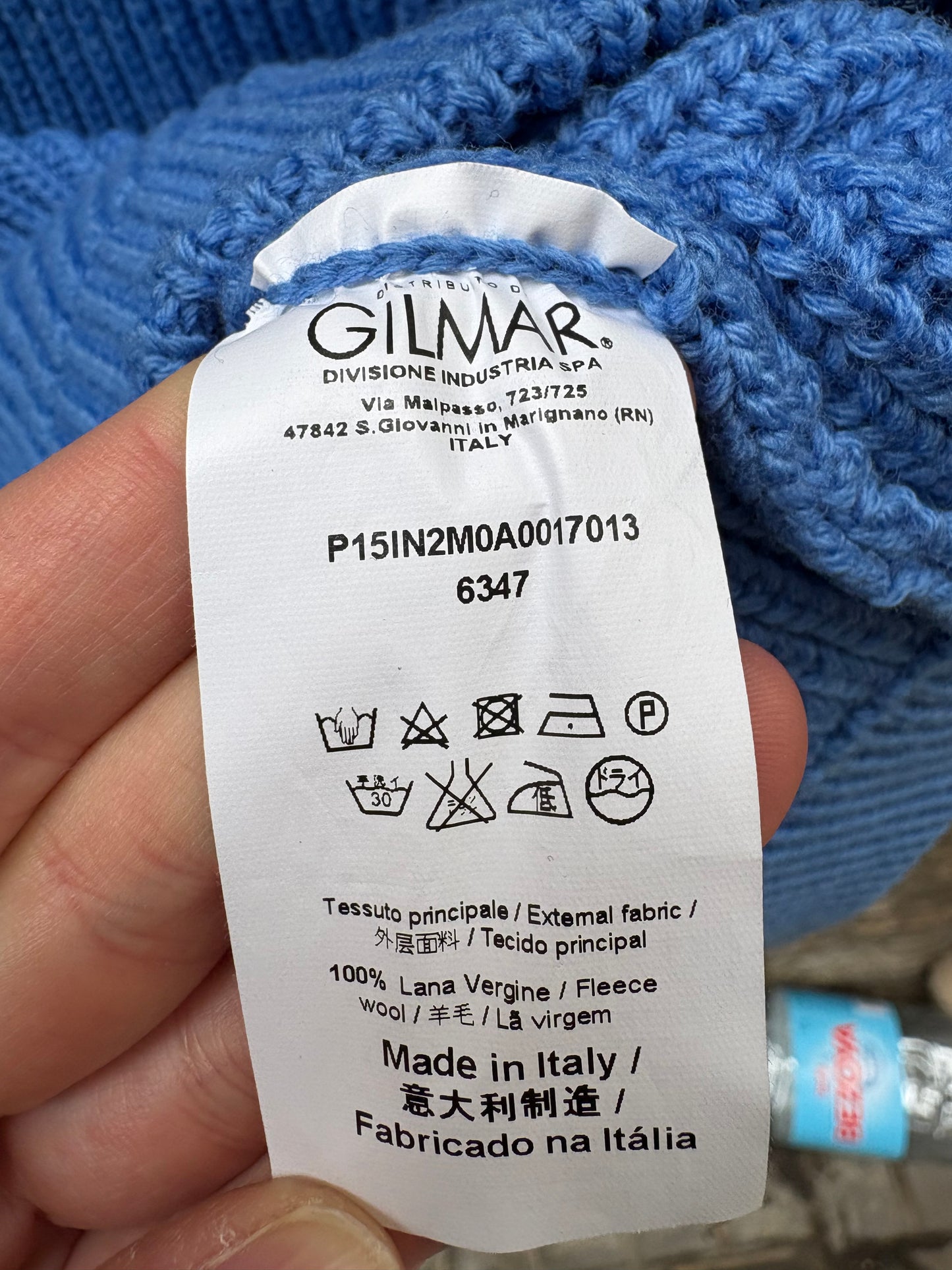 Nº 21. Jersey lana botones joya