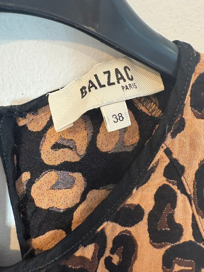 BALZAC. Short mini dress with slits. Size 38 (s)