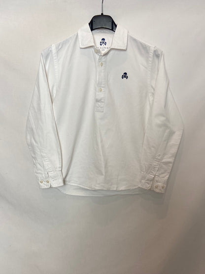 SCALPERS. White logo T-shirt. Age 8