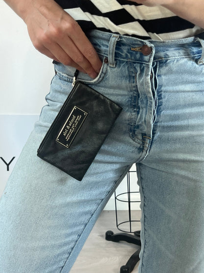 BIMBA Y LOLA. Leather wallet.