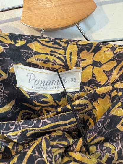 PANAMBI. Pantalón estampado fluido