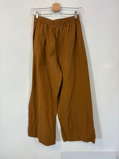 Pantalón mezcla pata ancha