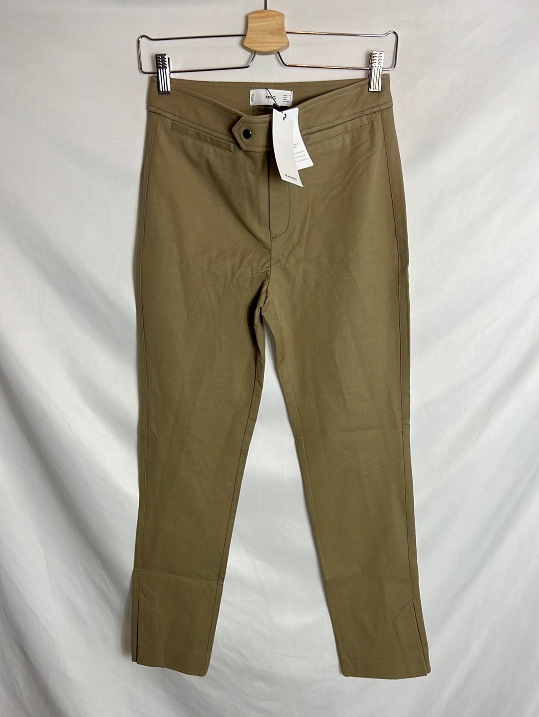 MANGO. Green hunting trousers size 36