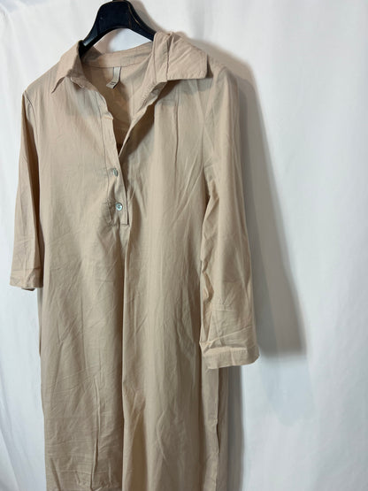 OTHERS. Short beige dress. TM
