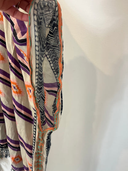 OTRAS. Kimono estampado étnico  TU(S/M)