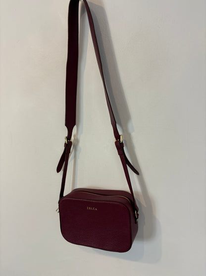 EHLEA. Bolso piel burdeos