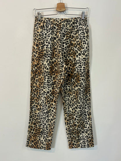 PARFOIS. Pantalón fluido animal print. T XS/S
