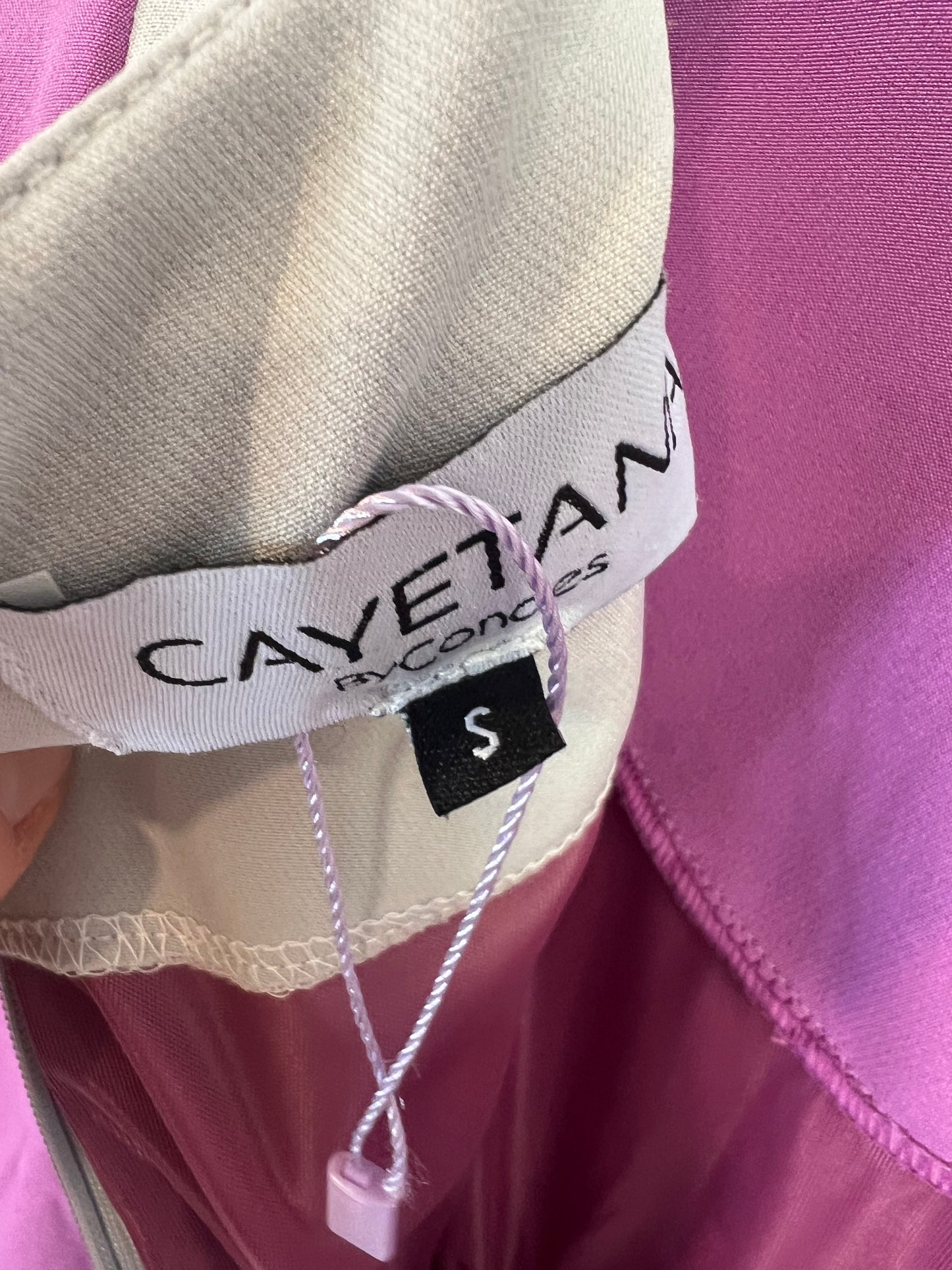 Cayetana by Conde. Two-tone long dress Ts