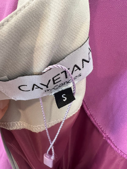 Cayetana by Conde. Two-tone long dress Ts