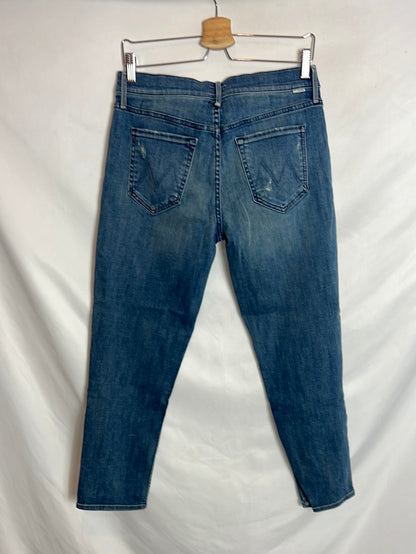 MOTHER. Denim estilo boyfriend. T 28(38)