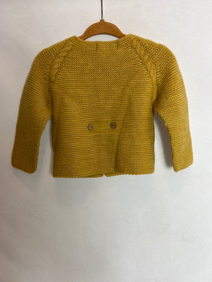 PECESA BABY. Rebeca mostaza bolsillos. T 6 meses