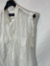 POLO RALPH LAUREN. Blusa sin mangas blanca algodón. T 12(L)