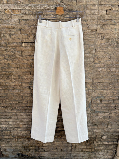 SAMSOE SAMSOE. Pantalón tweed pinzas. T XS