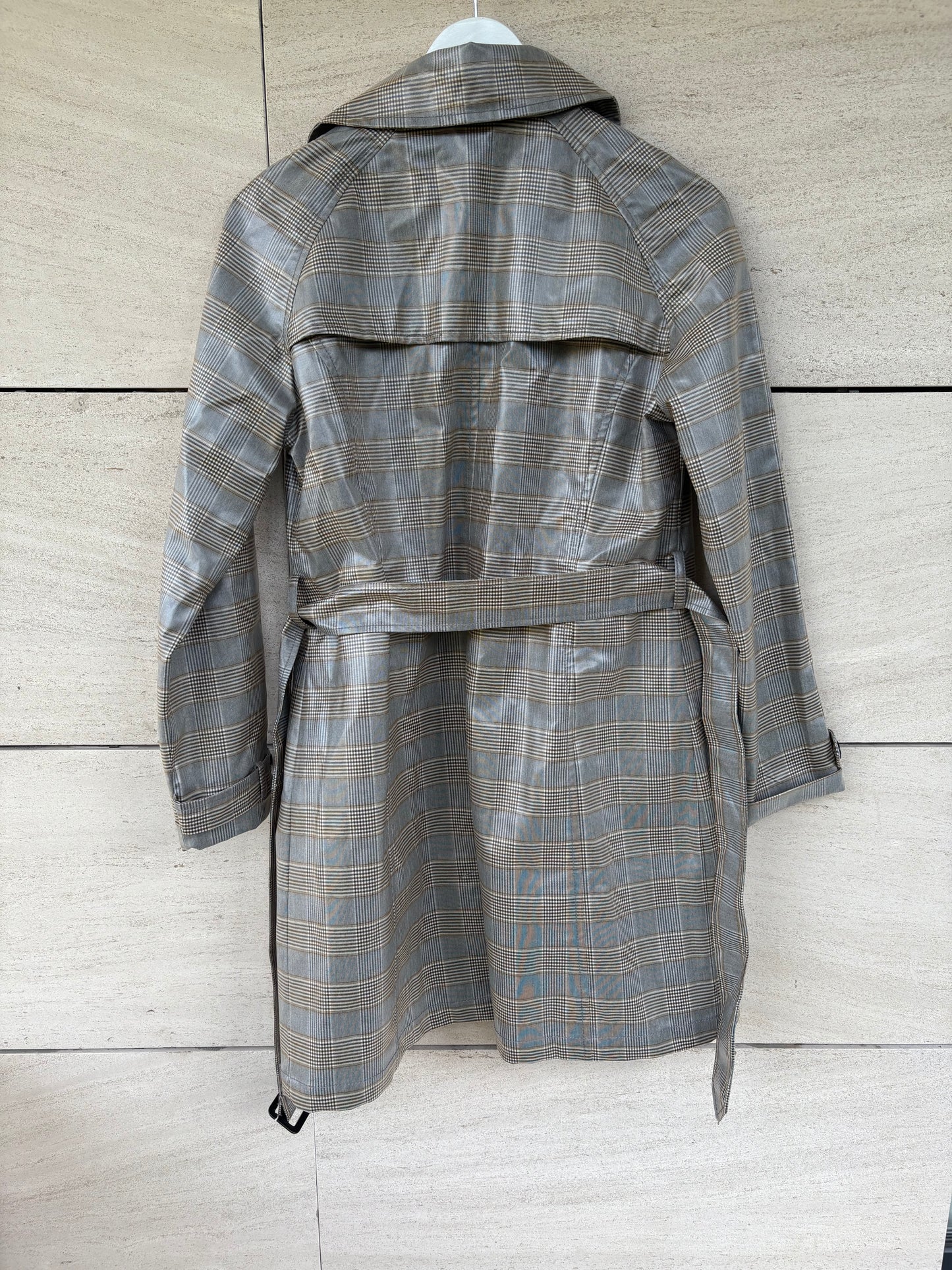 TAIFUN. Gabardina cuadros