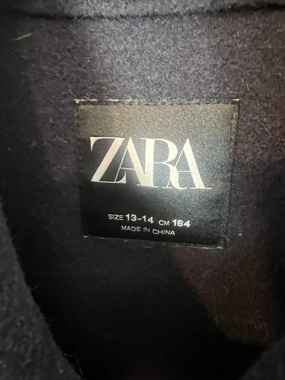 ZARA. Short blue cloth jacket S.13-14 years (XS)