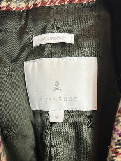 SCALPERS. Houndstooth blazer in TM colors