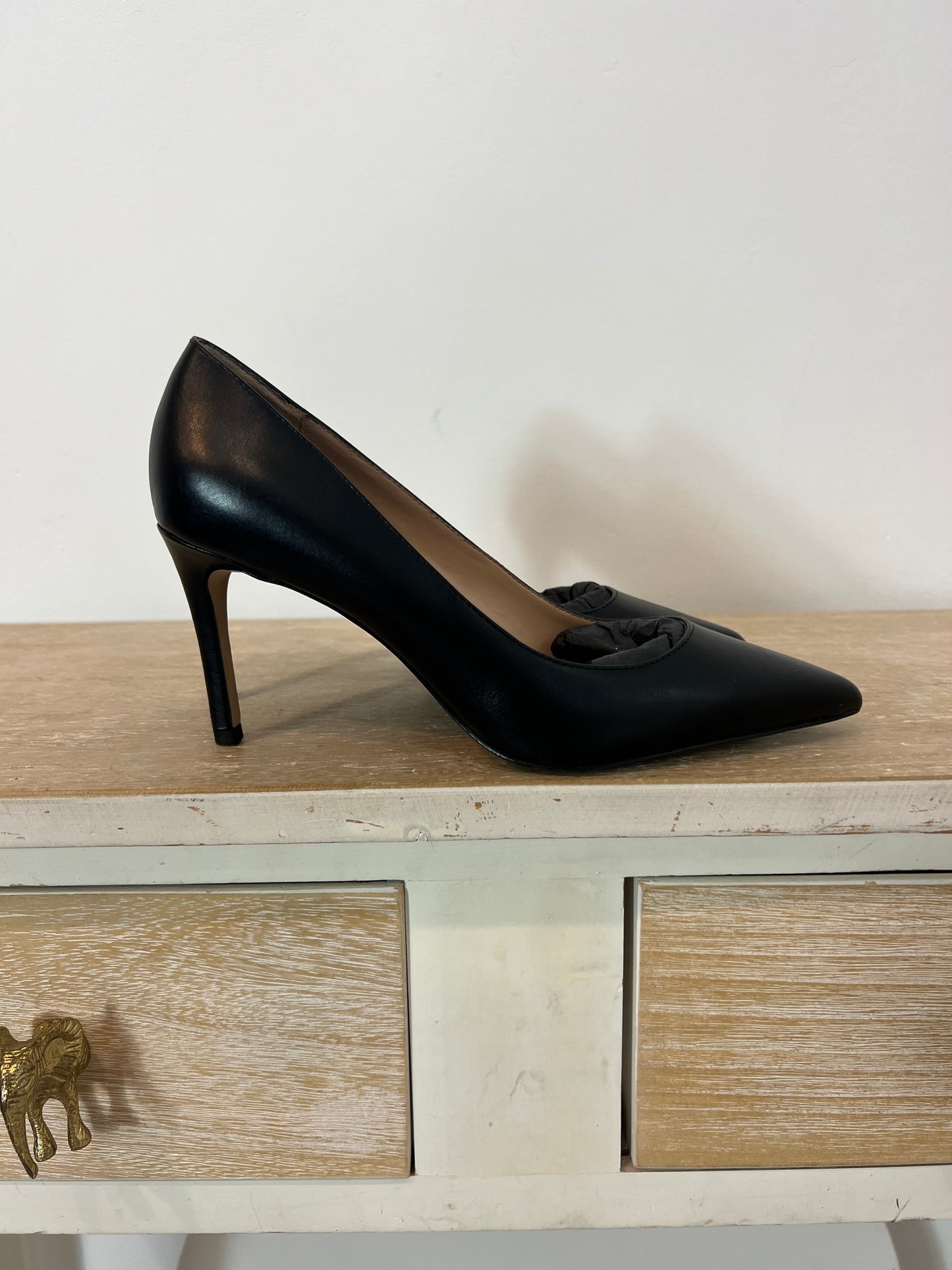 MANGO. Black dress shoes, size 37