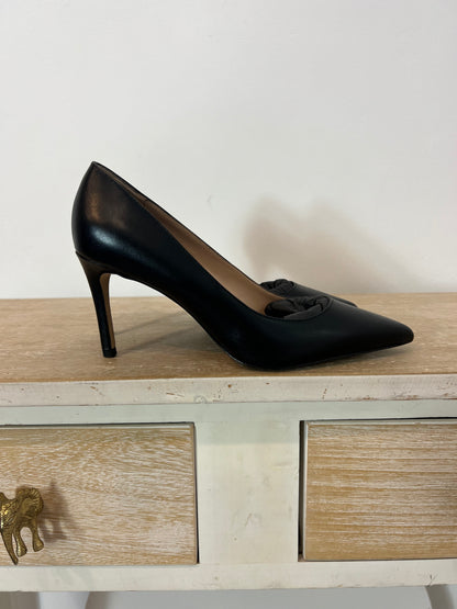 MANGO. Black dress shoes, size 37