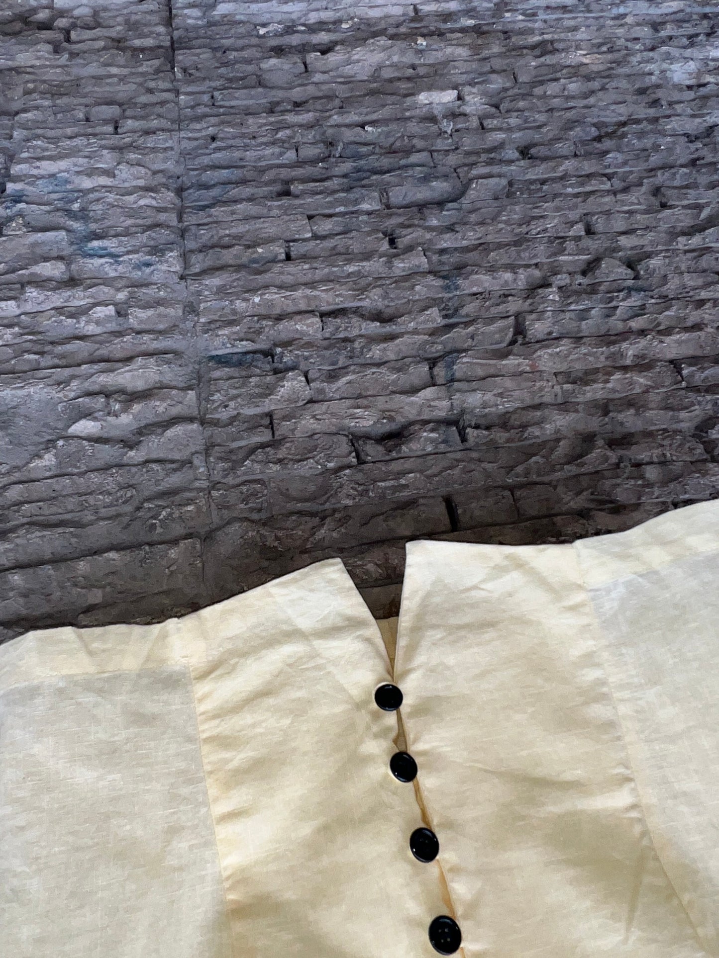 MERCULES. Conjunto lino top y falda midi. T S/M