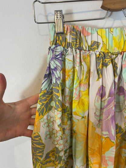 ASOS EDITION. Falda midi flores T.38