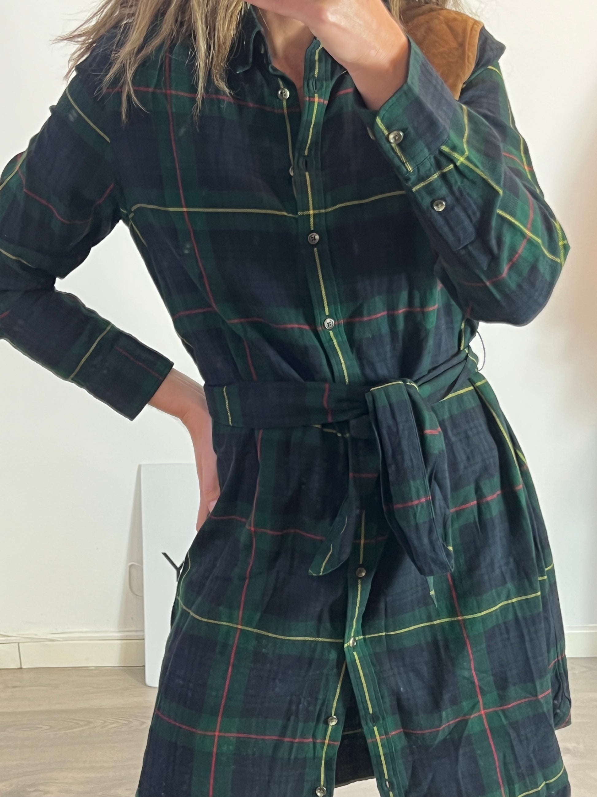 RALPH LAUREN. Plaid dress Tl (m) – Hibuy market