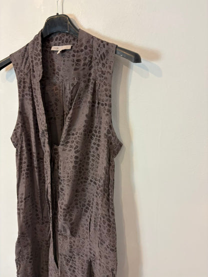 ZARA. Mustard printed skirt T.xs