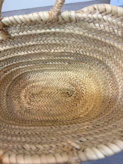 OTRAS. Capazo rafia mediano