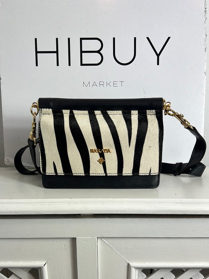 BARADA. Bolso mini piel textura