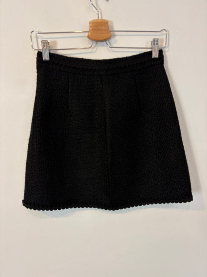 ZARA. Mustard textured back top. TS