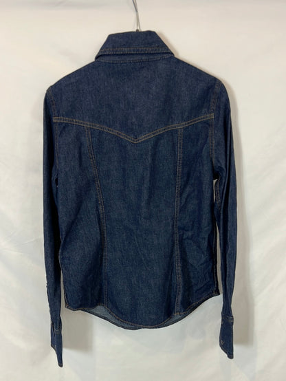 BANANA REPUBLIC. Dark denim shirt. T.S.