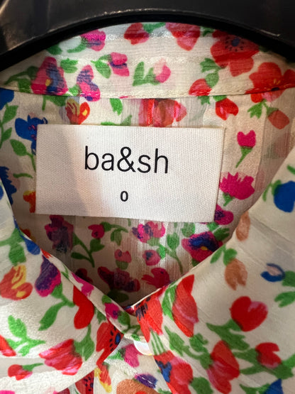 BA&amp;SH. Flowy floral blouse T.0 (xs)