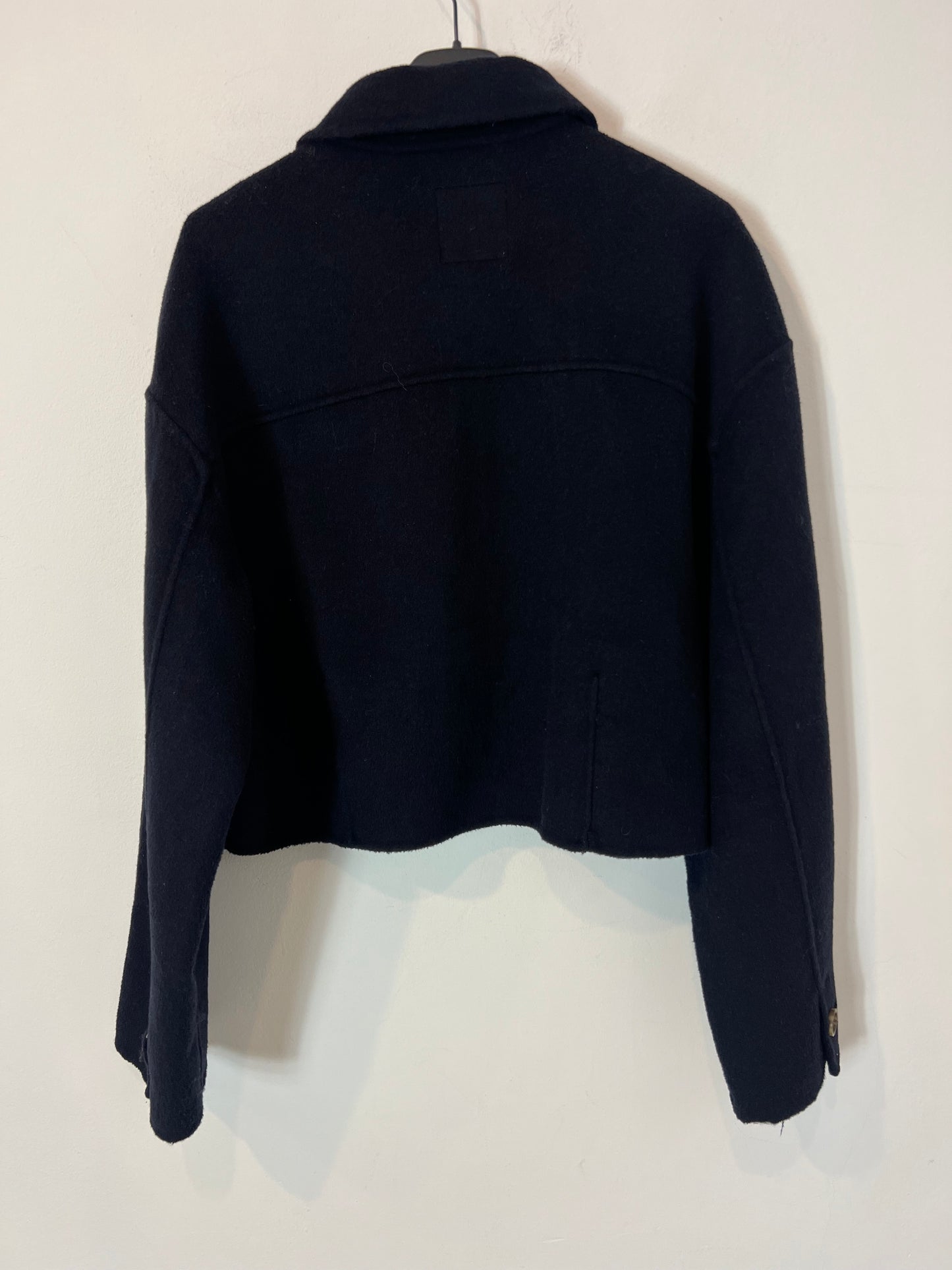 ZARA. Short blue cloth jacket S.13-14 years (XS)