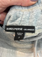 JAMES PERSE. Pantalón beige textura. T 1(36)