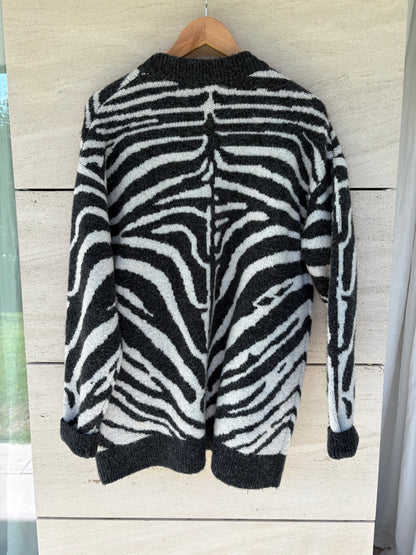 ZARA. Coral beaded jacket. TS