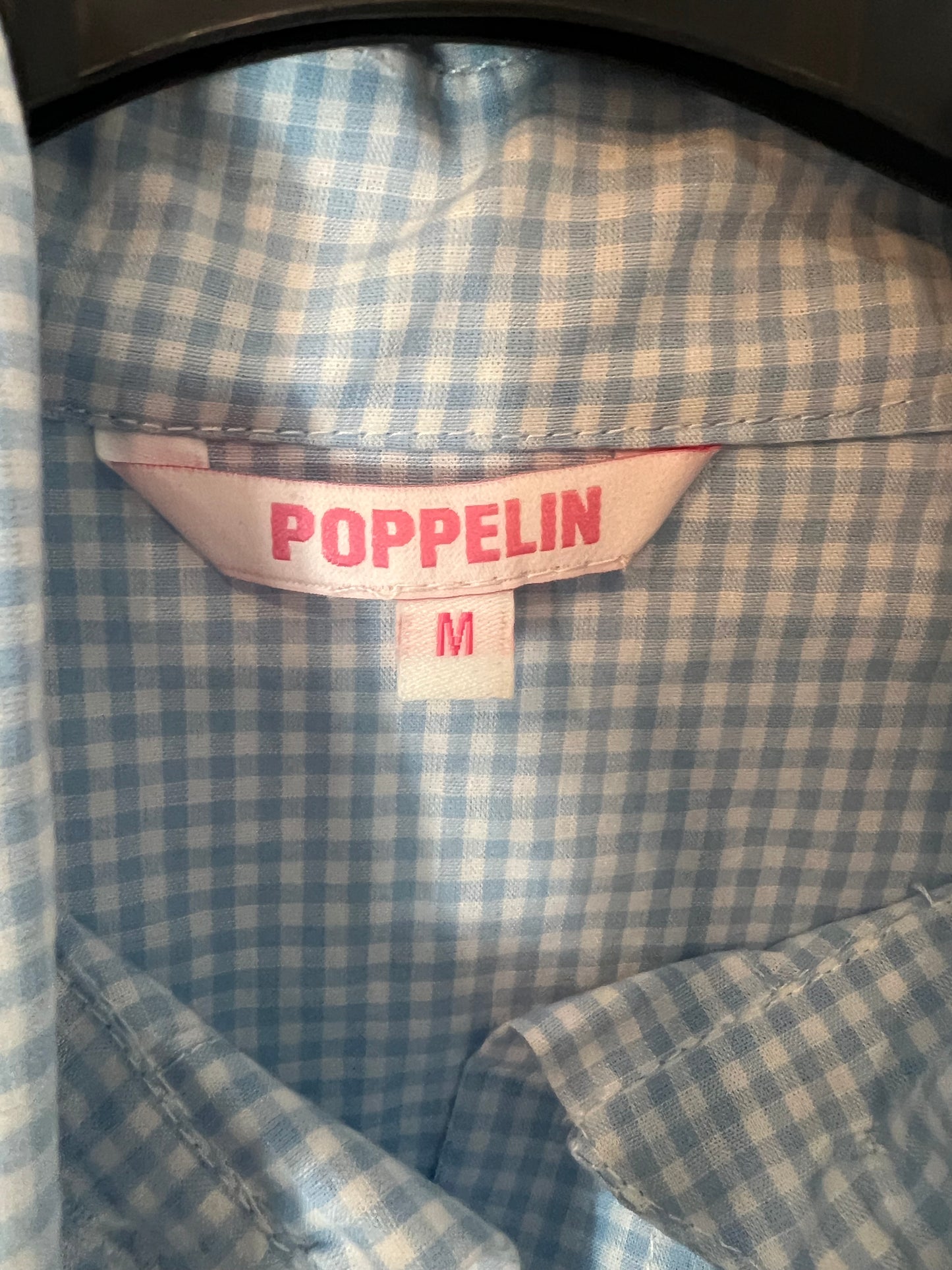 POPPELIN. Gingham blouse Tm