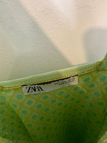 ZARA. Total look estampado detalles hilos T.m/l