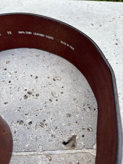 BA&amp;SH. Wide leather belt. Size 75