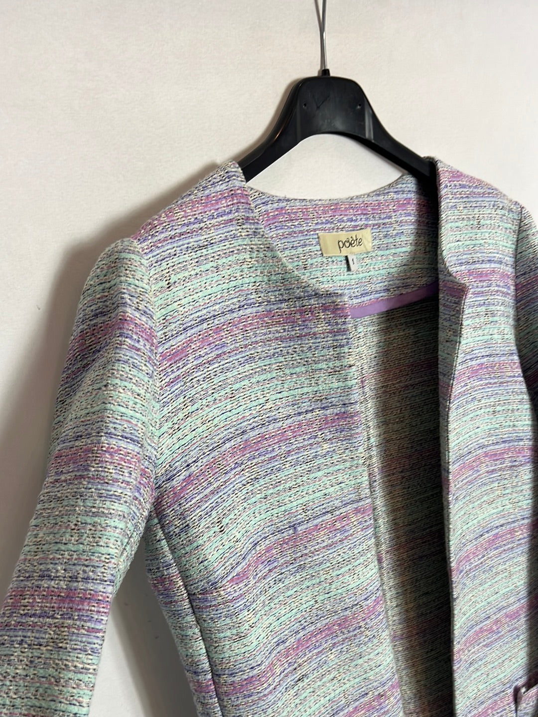 POET. Fine colorful texture coat. T 1(S)