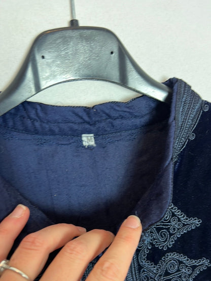 OTHER. Dark purple velvet jacket/dress. TM