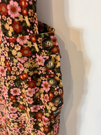 CERISE BLUE. Mono largo flores textura. T S