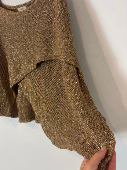 OTRAS. Top dorado punto. T S/,M