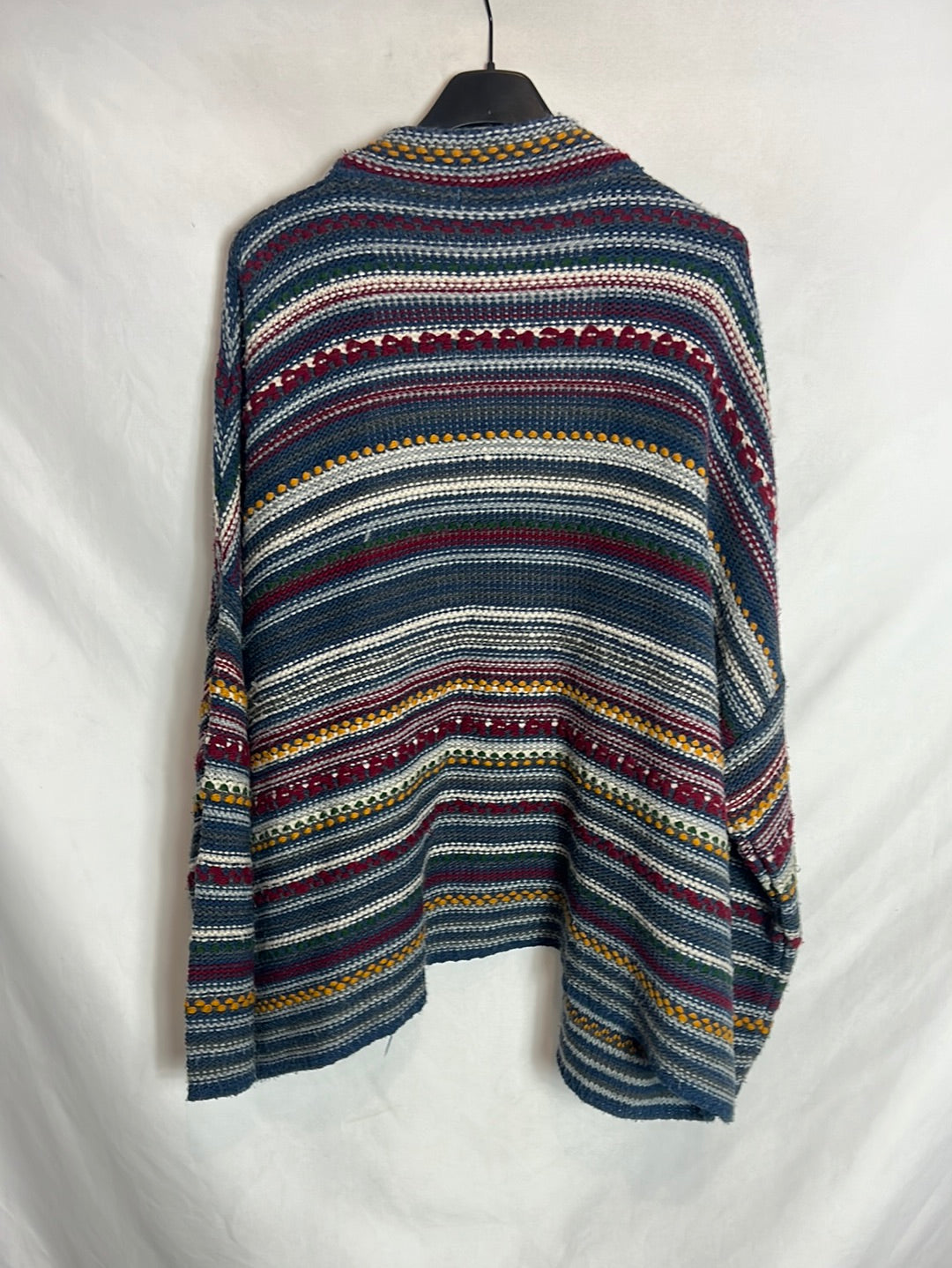 PULL&BEAR. Cárdigan punto colores. T L