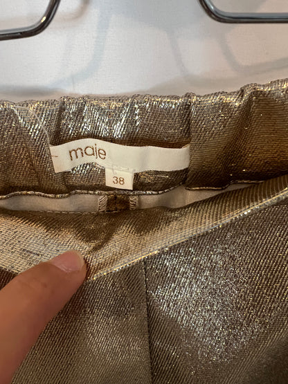 MAJE. Total look dorado T.S/M