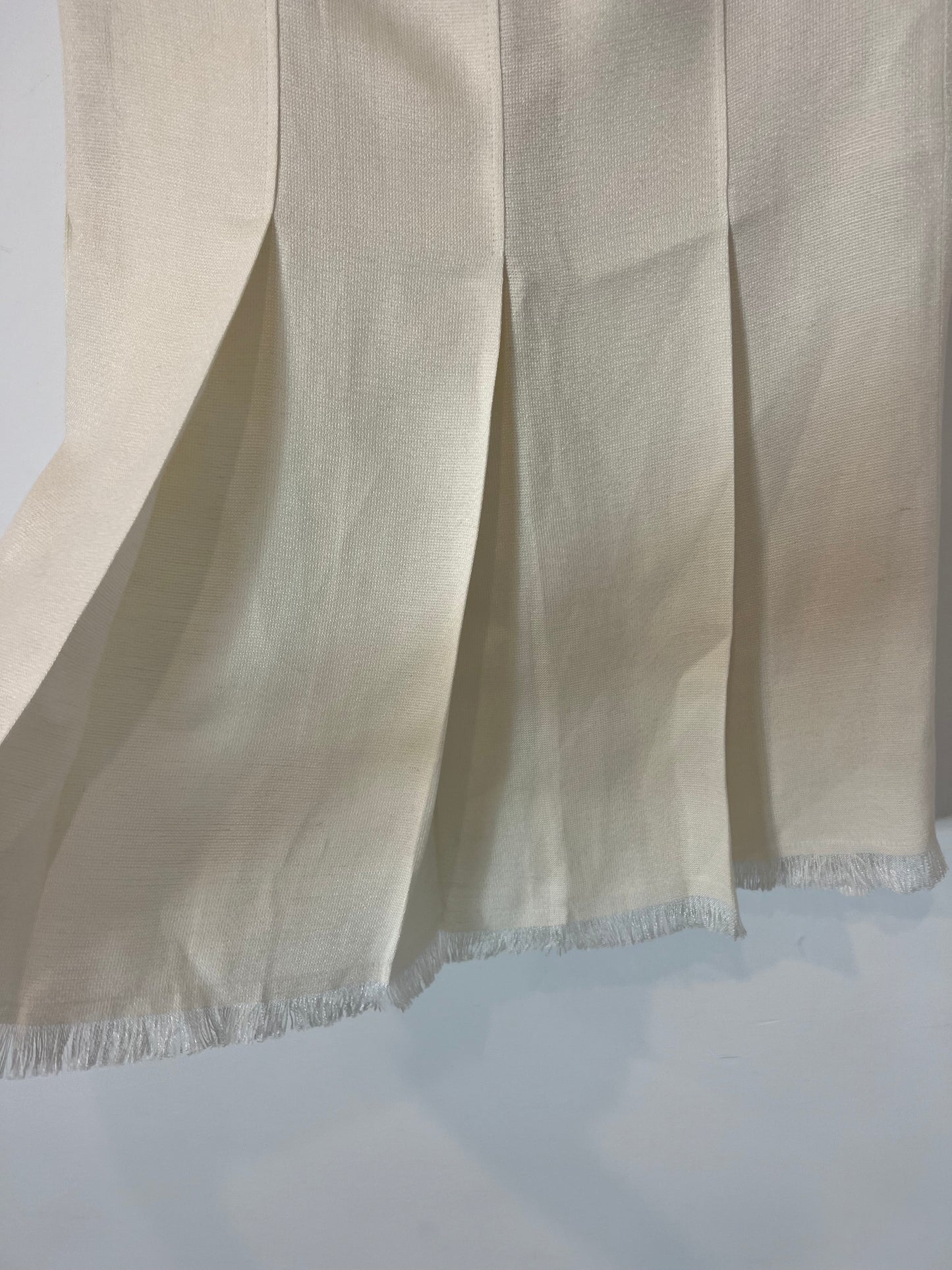 MARNI. White midi skirt, size 38