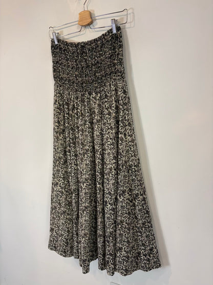 MASSCOB. Falda larga / vestido estampado