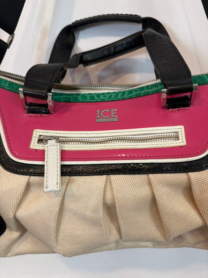 ICEBERG. Bolso doble asa texturas