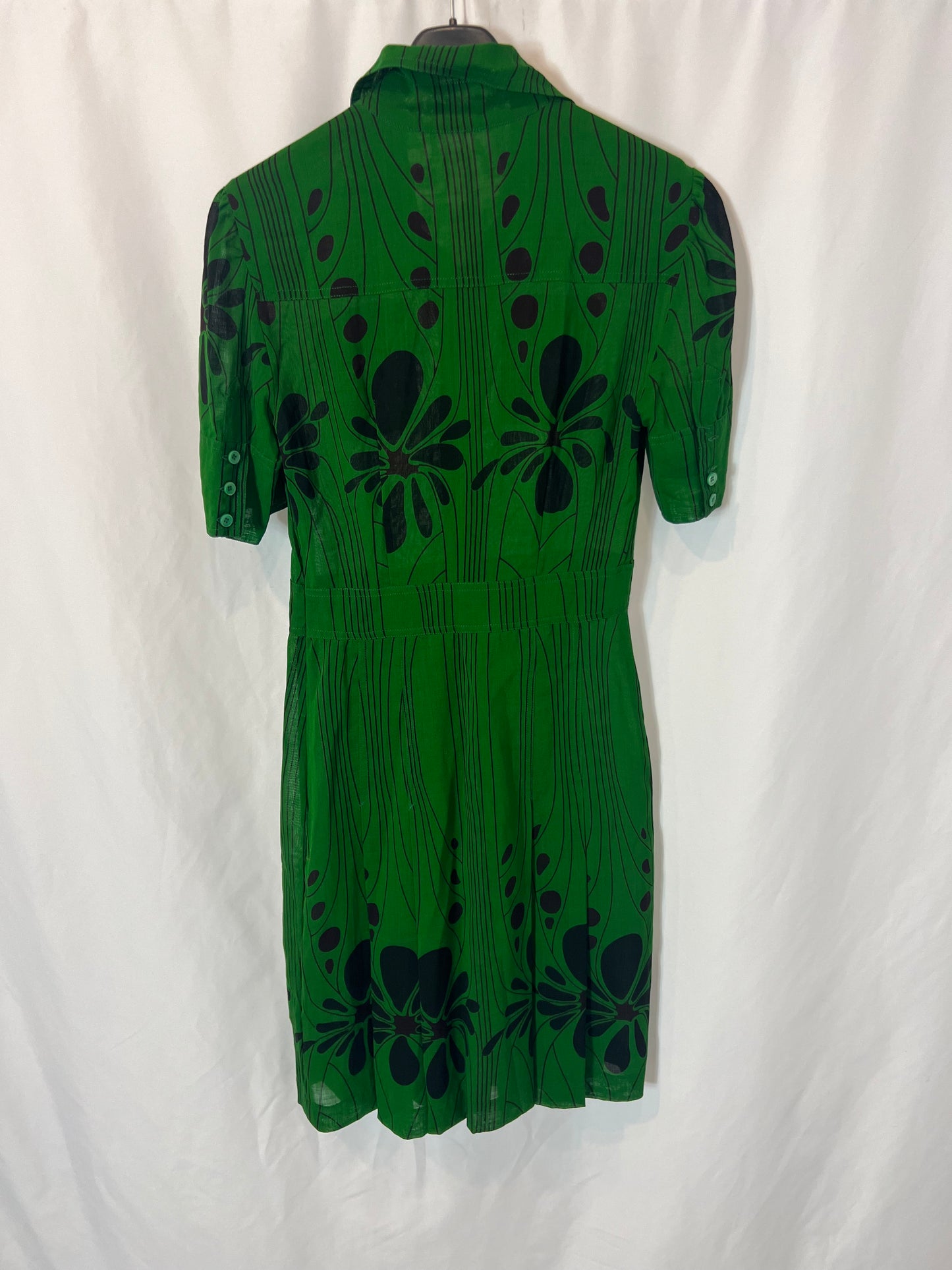 MIU MIU. Short green dress size 40