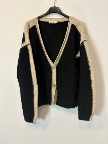 SYSTEMACTION. Chaqueta punto bicolor